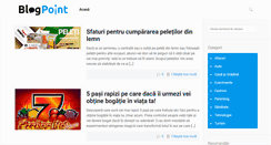 Desktop Screenshot of blogpoint.ro